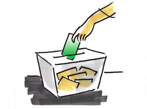 La solicitud del voto se puede hacer por fax.