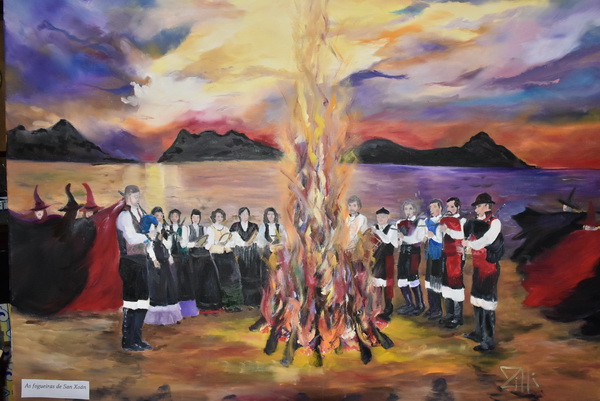 Recunchos do corazón – Muestra de Pintura de Mariela Zilli