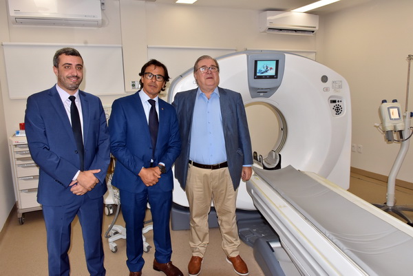 La Asociación Española, ha inaugurado  el primer y único tomógrafo existente en Ciudad de la Costa.