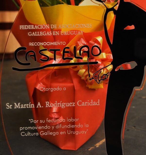 Recibe el Premio Castelao 2025 Martín Rodriguez Caridad.