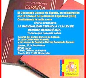 Comunicado del Consulado de España sobre Ley de Memoria Democrática