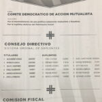Elecciones 2025 – Asociación Española primera de socorros mutuos.
