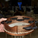 Obradoiros de pandereta en Alma Gallega de Montevideo
