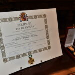 Concesión Cruz de Isabel la Católica a Gabriel Calderón