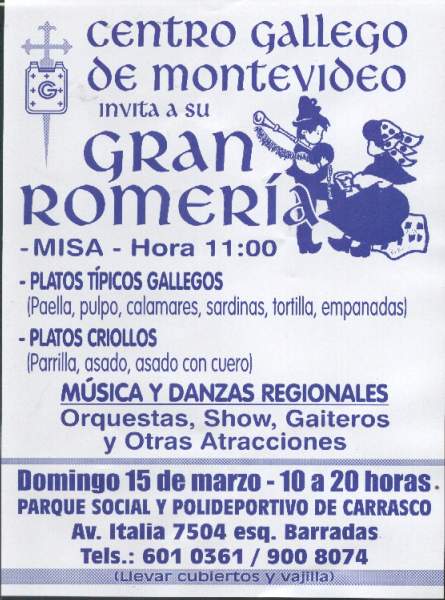 Romería Centro Gallego