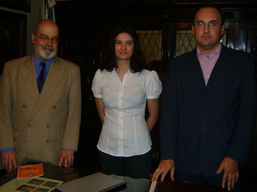 Walter García Belén Sanjurjo  y Julio Olmos