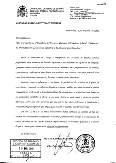 Jornadas sobre la juventud en Uruguay